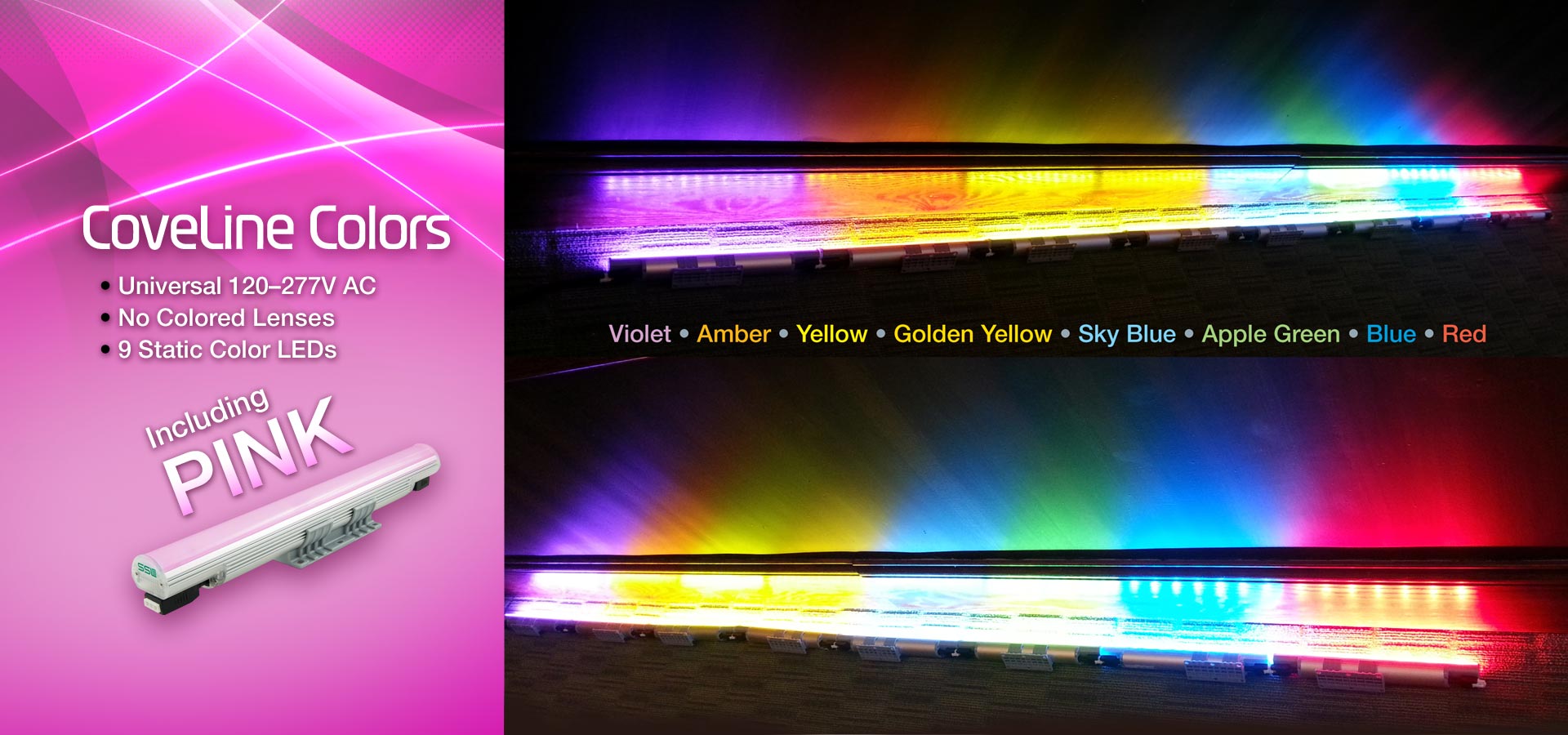 CoveLine Colored LEDs